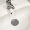 Sitko SILIKONOWE do zlewu umywalki 2w1 zamykane korek silikonowy 10cm